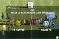 Football Ligue 2 : vidéo du match FC Nantes - Tours FC du 28 janvier 2012. Le samedi 28 janvier 2012 à Nantes. Loire-Atlantique. 